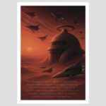 Futuristisches Sci-Fi Artwork