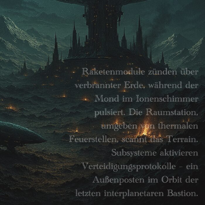 Hochauflösendes Sci-Fi Artwork für Print & Storytelling