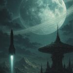 Interplanetarer Außenposten unter Ionenschimmer