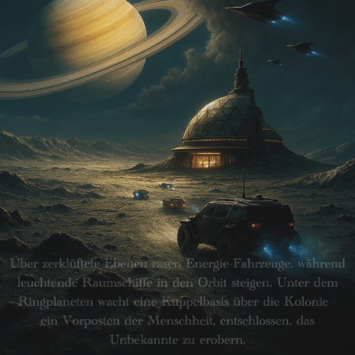 Orbital Exodus, Sci-Fi Base under Ringed Planet