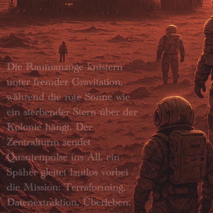 Red Horizon – Sci-Fi Artwork