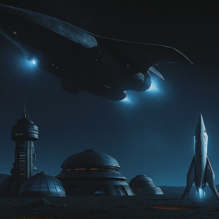 Sci-Fi Colony on Magma World