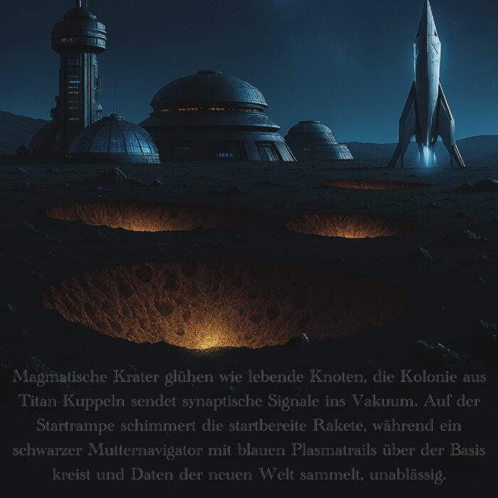 Synaptic Outpost – Sci-Fi Colony on Magma World