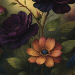 Wildblumen-Artwork für kreative Anwendungen - Download