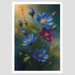 Wildblumen Poster für Visuelles Storytelling & Moodboards