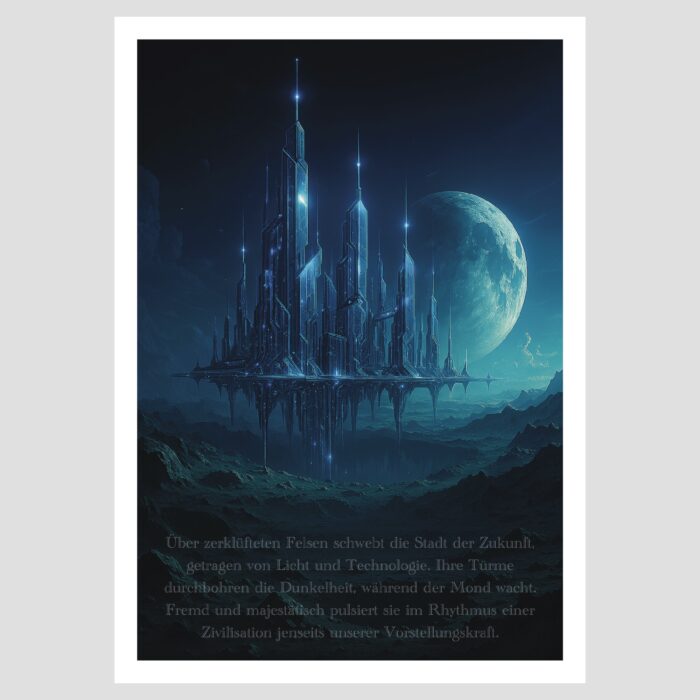 futuristische Metropole